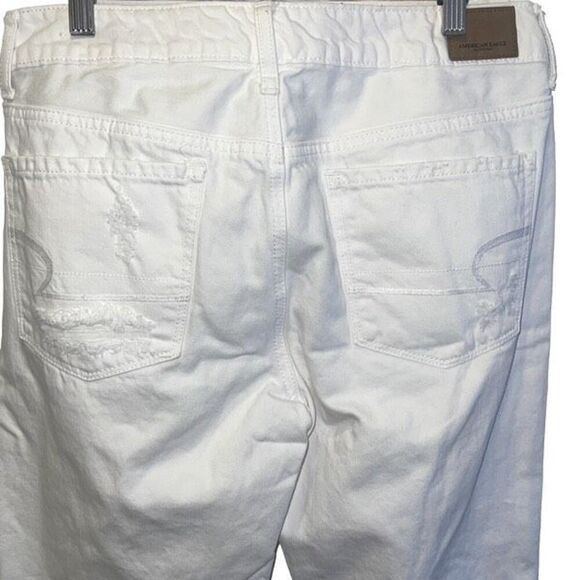 American Eagle Outfitters‎ Womens Tomgirl Button-Fly Straight-Leg Jeans Size 6 - Picture 5 of 12